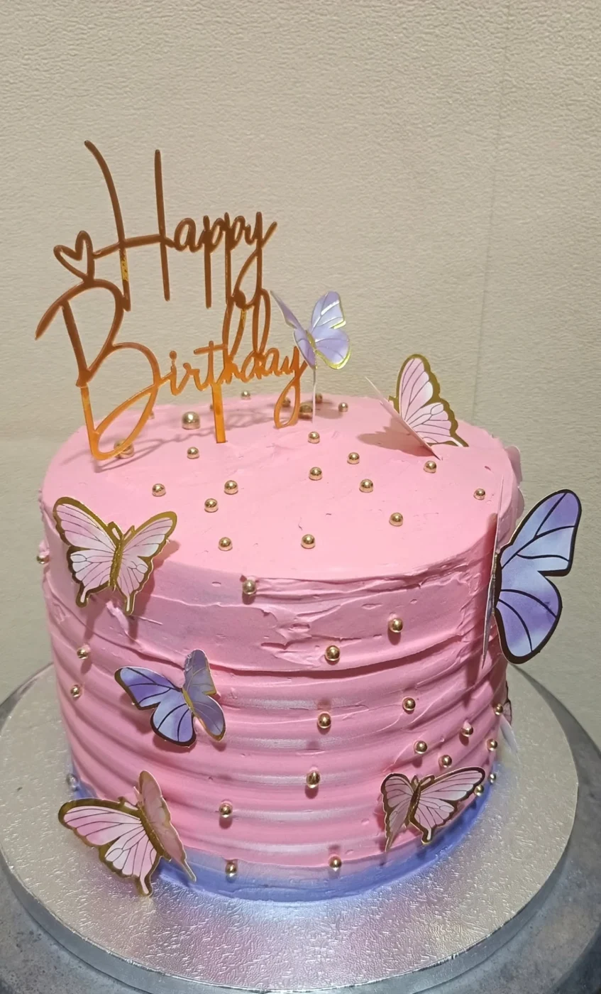 Butterfly Birthday Cake