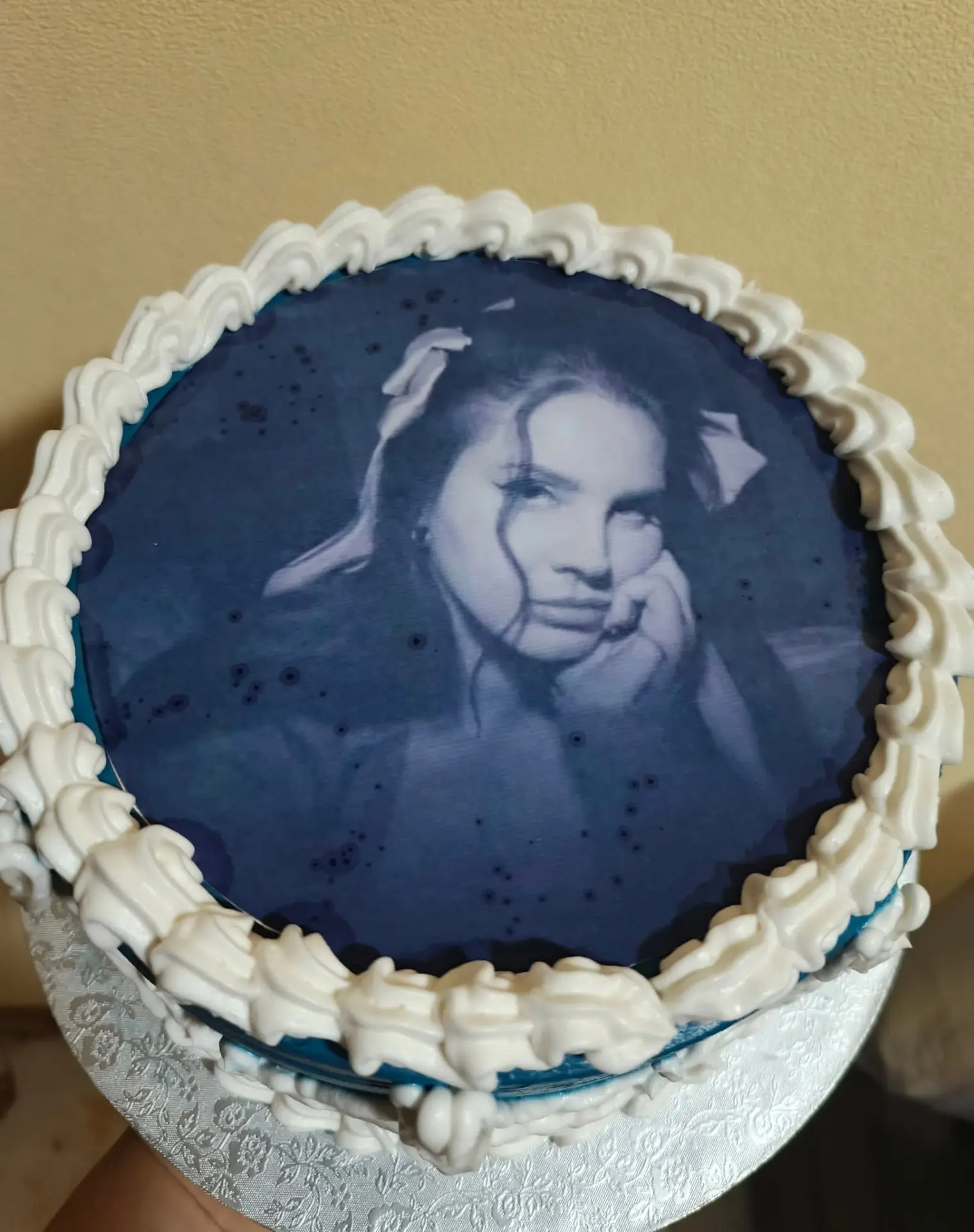 Photo Print Cake