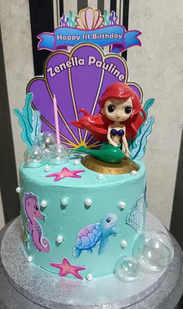 Under the Sea Mermaid Cake