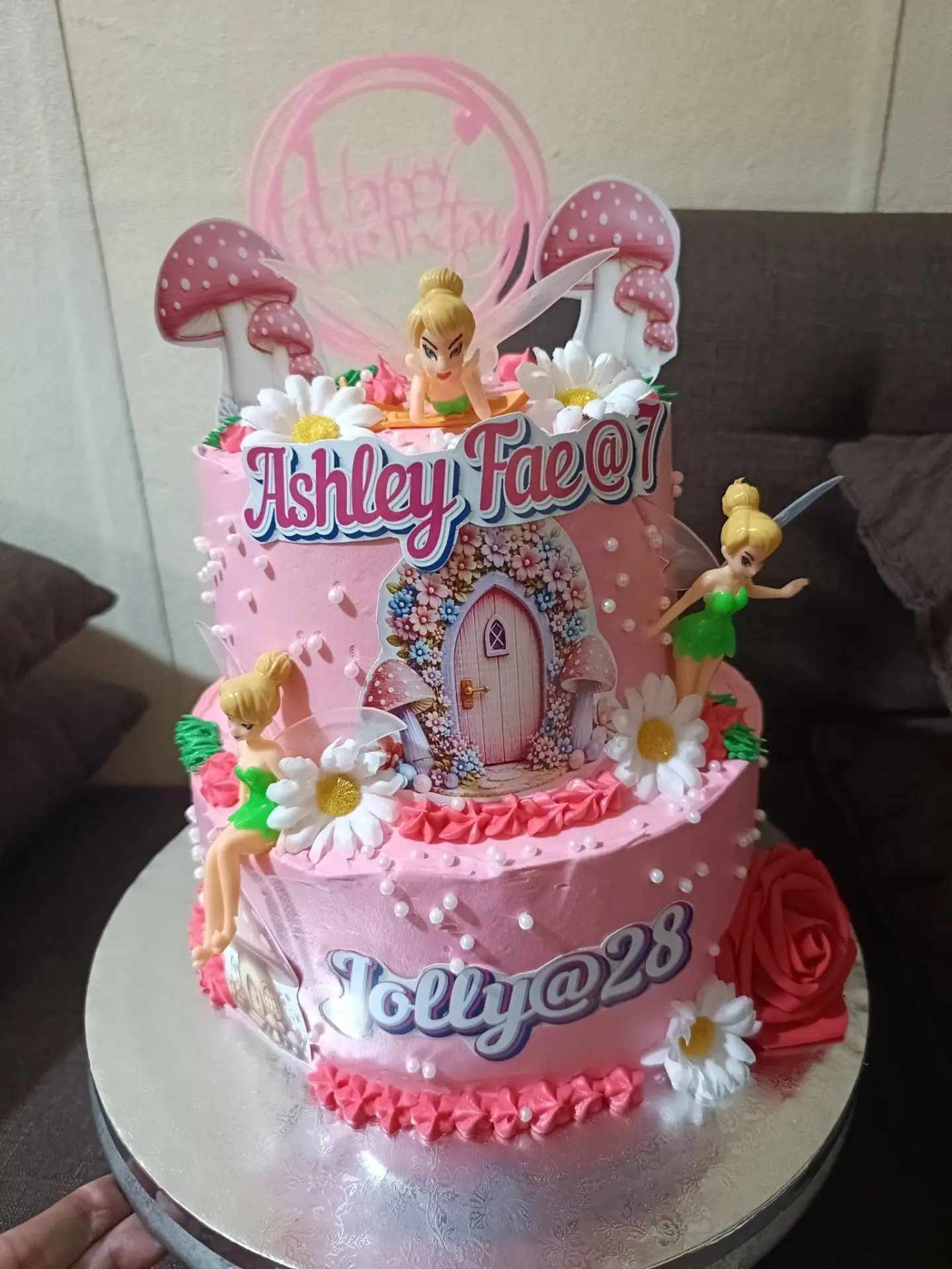 Fairy Garden Birthday Cake