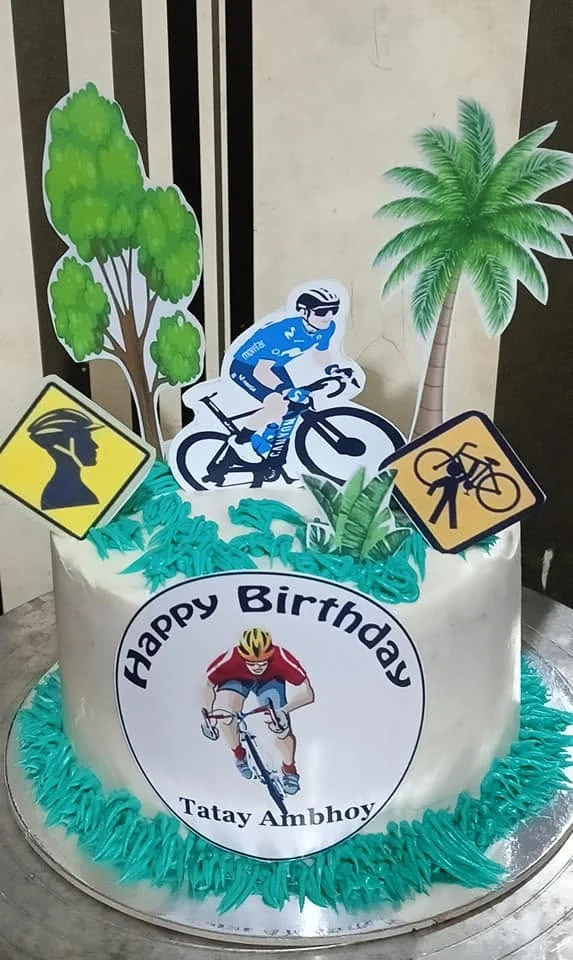 Cycling Birthday Cake