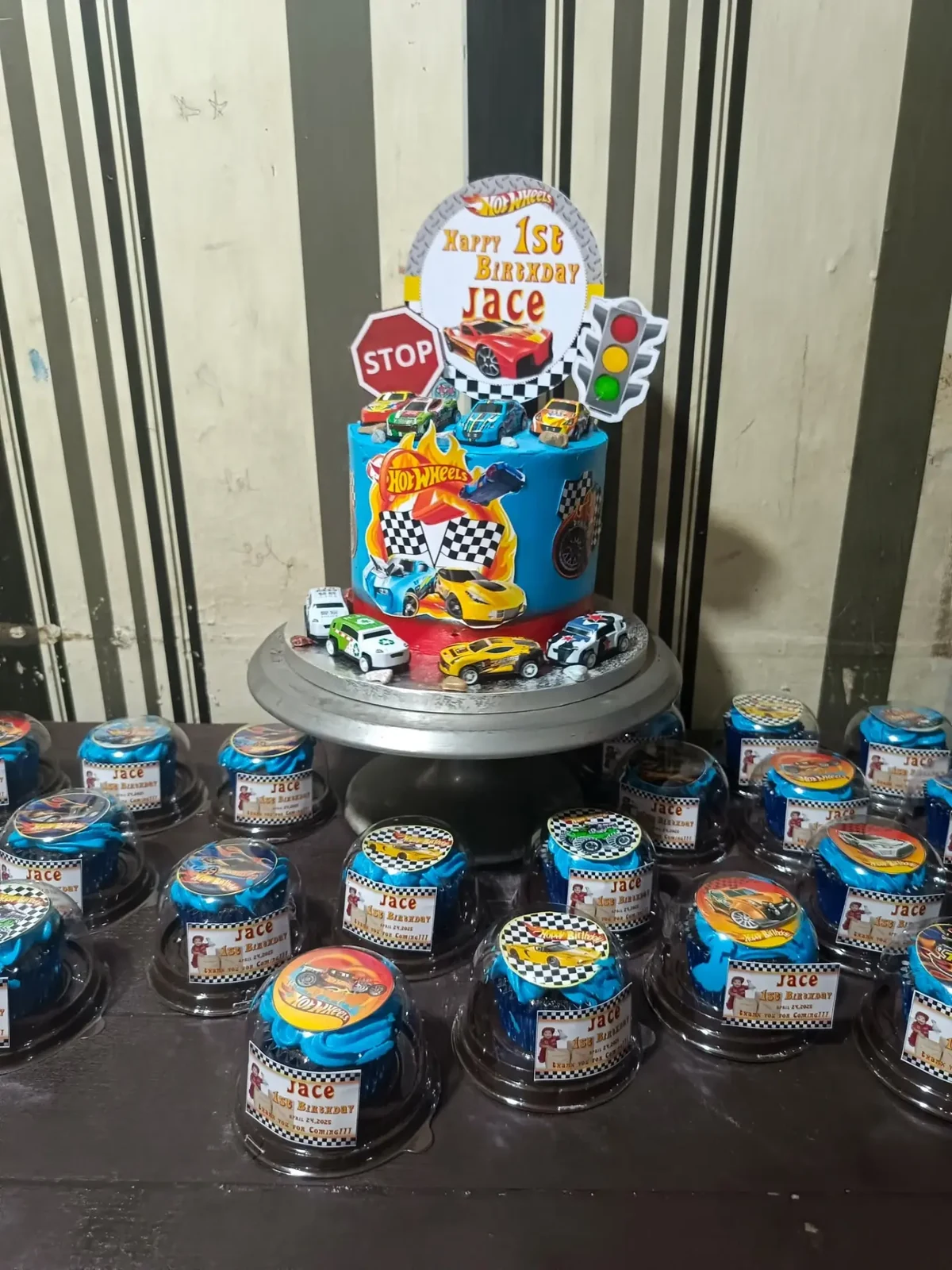 Hot Wheels Birthday Cake