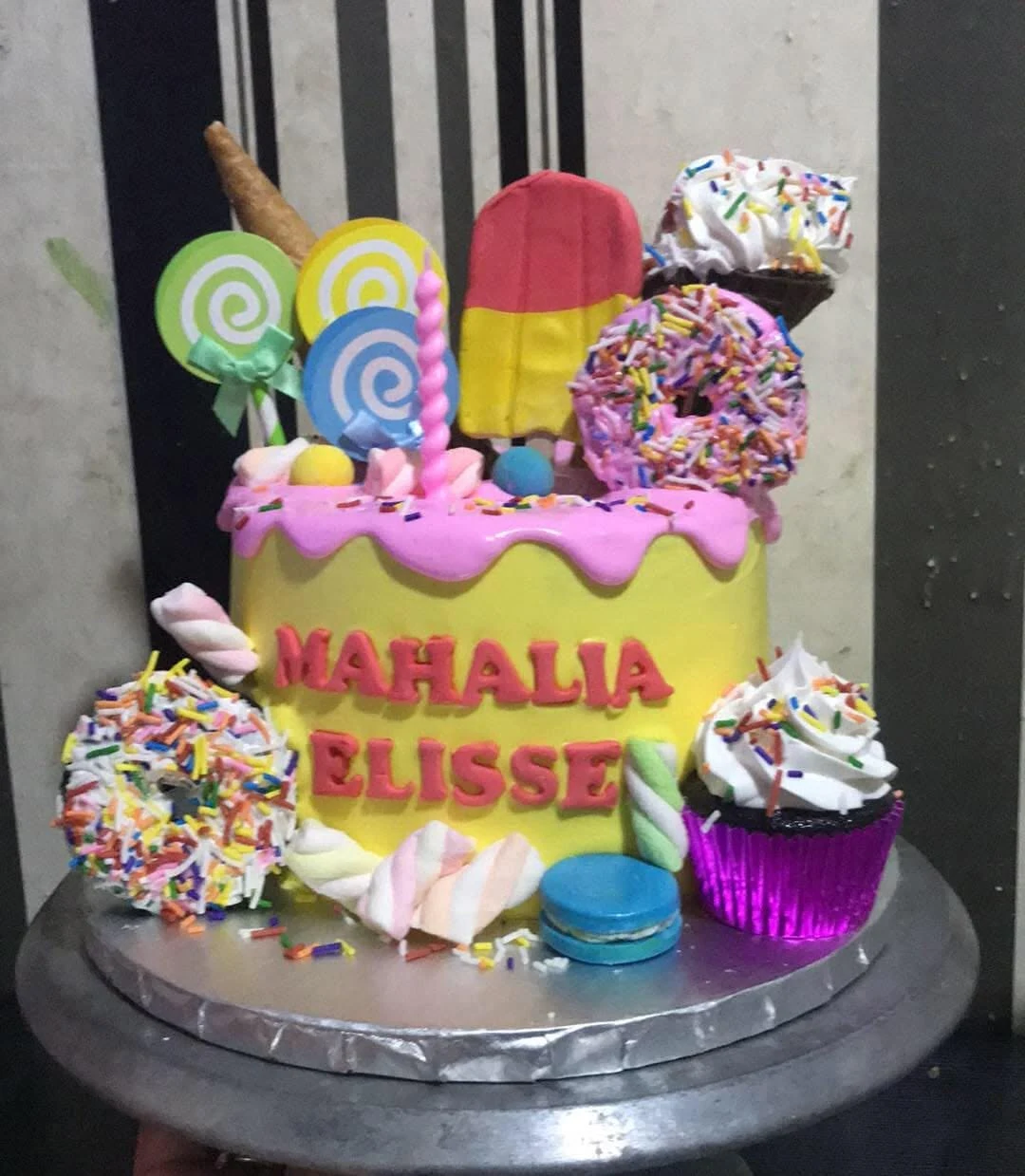 Candy Land Birthday Cake